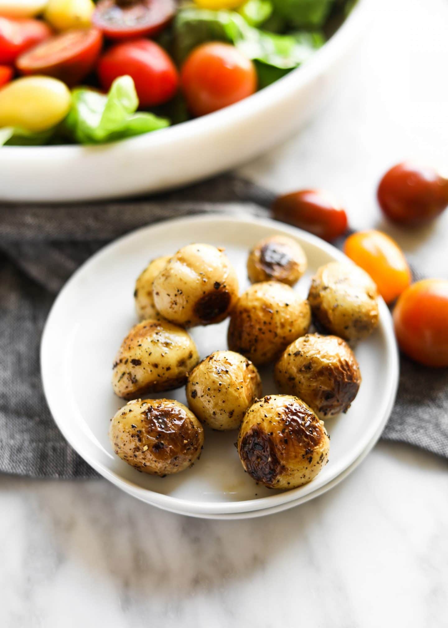 Pan-Roasted Potatoes with Herbs